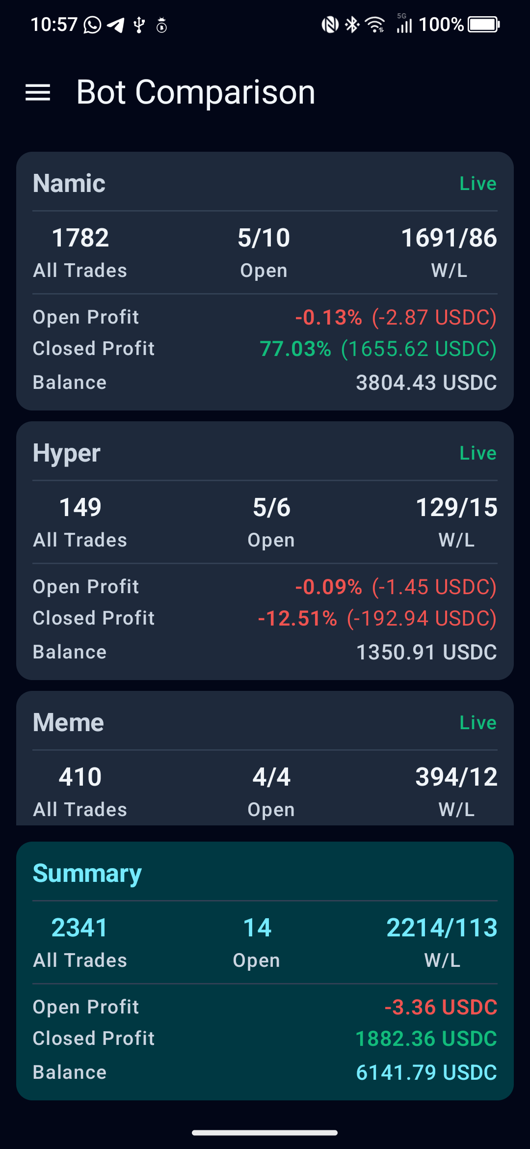 FreqDroid screenshot