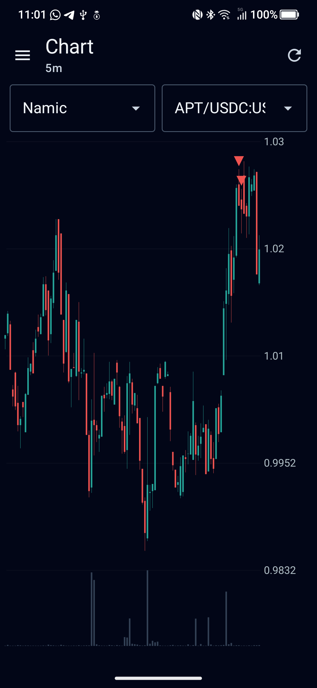 FreqDroid screenshot